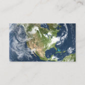 惑星の地球の名刺 名刺 (裏面)