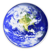 惑星の地球の太陽系 セラミックノブ (正面)