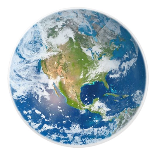 惑星の地球の陶磁器のノブの点の未来 セラミックノブ (正面)