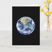 惑星の地球 カード (黄色い花)