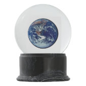 惑星の地球 スノーグローブ (裏面)