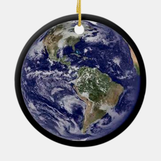 惑星の地球 セラミックオーナメント (裏面)