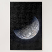 惑星の地球 – 半相 ジグソーパズル (縦)