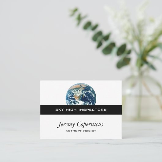 惑星の地球 名刺 (スタンド正面)