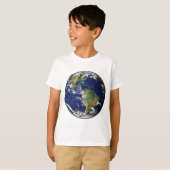 惑星の地球(太陽系)の~ Tシャツ (正面フル)