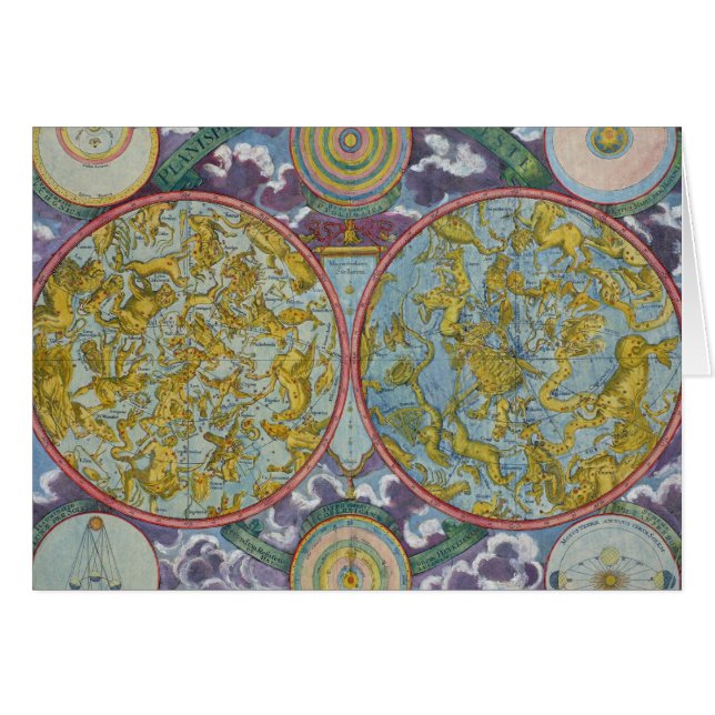 惑星の天の地図 (正面横)