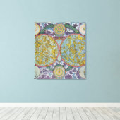 惑星の天地図 キャンバスプリント (インサイチュ (ウッドフロア))