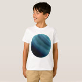 惑星の天王星(太陽系)の~ Tシャツ (正面フル)