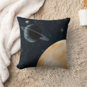 惑星の宇宙の枕 クッション (ブランケット)