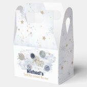 惑星の宇宙空間銀河系誕生日の好意ボックス フェイバーボックス (オープン)