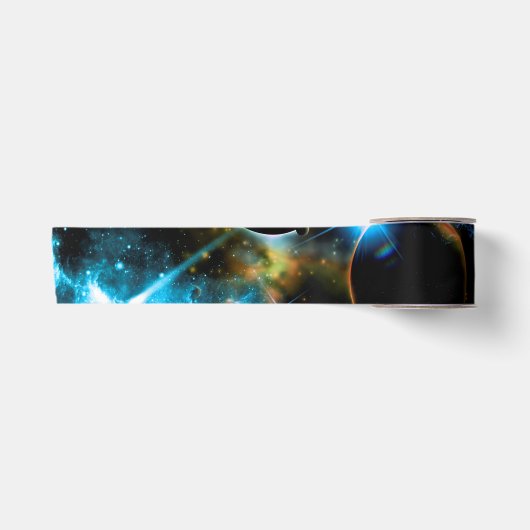 惑星の宇宙 サテンリボン (正面)