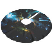 惑星の宇宙 フェイクリネンツリースカート (アングル)