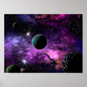 惑星の宇宙 ポスター