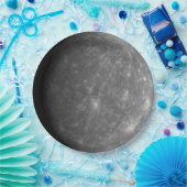 惑星の水星の天文学の使い捨て可能な紙皿 ペーパープレート (パーティー)