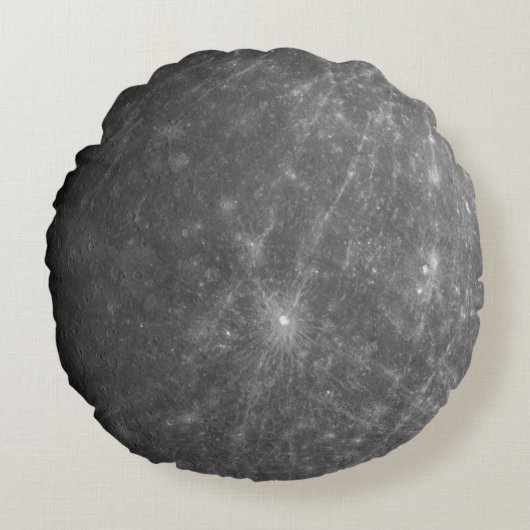 惑星の水星 ラウンドクッション (正面)