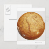 惑星の火星、イラストレーション ポストカード (正面/裏面)