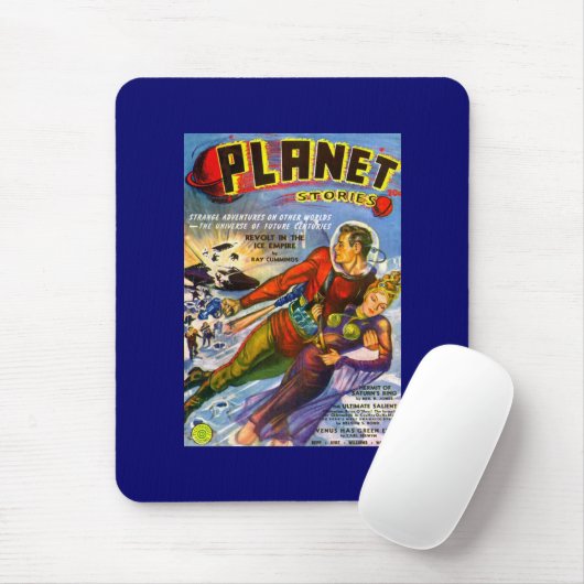 惑星の物語のヴィンテージのサイファイの漫画 マウスパッド (マウス)