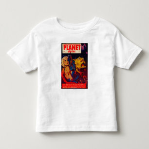 惑星の物語の雑誌カバー トドラーTシャツ