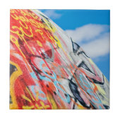 惑星の落書き タイル (正面)