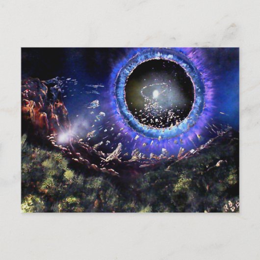 惑星の解体 ポストカード (正面)