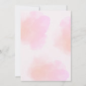 惑星の誕生日パーティーの招待 招待状 (裏面)