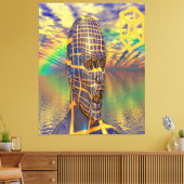 惑星の錯覚 キャンバスプリント (インサイチュ (リビング))