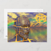 惑星の錯覚 ポストカード (正面/裏面)