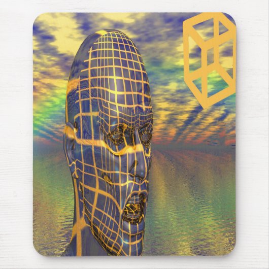 惑星の錯覚 マウスパッド (正面)