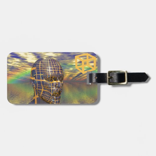 惑星の錯覚 ラゲッジタグ (正面横)