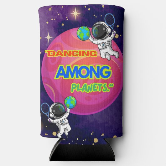 惑星の間で踊る スリム缶クーラー (正面)