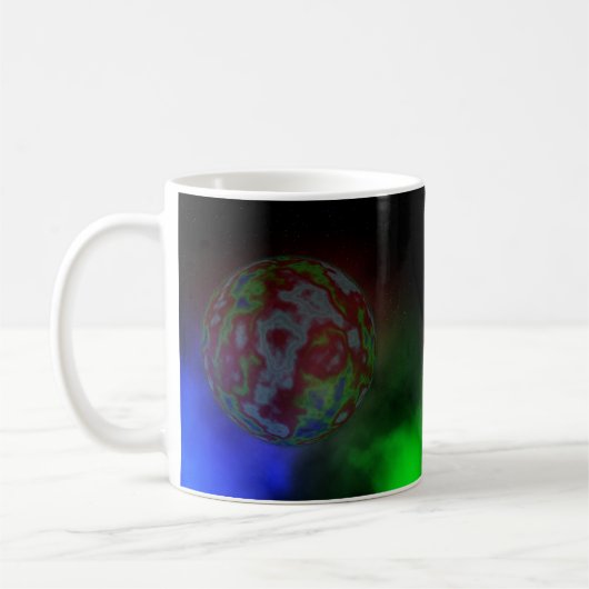 惑星の「アウラ」 コーヒーマグカップ (左)