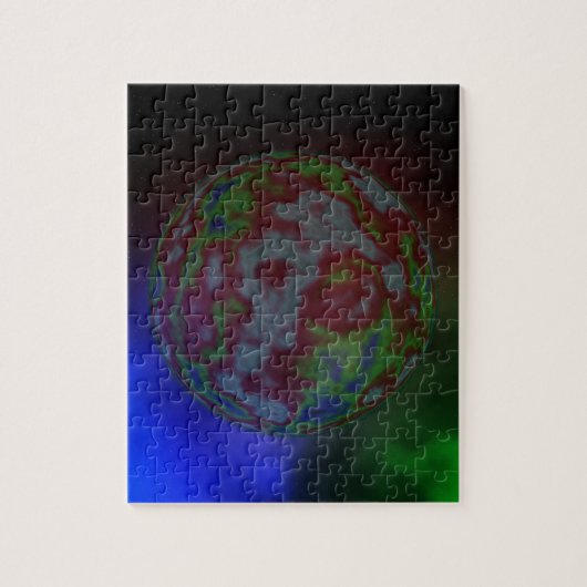 惑星の「アウラ」 ジグソーパズル (縦)