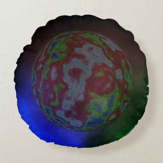 惑星の「アウラ」 ラウンドクッション (正面)