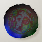 惑星の「アウラ」 ラウンドクッション (裏面)