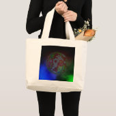惑星の「アウラ」 ラージトートバッグ (正面(商品))
