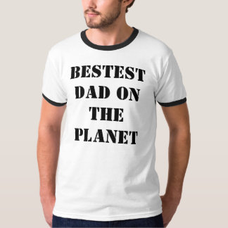 惑星のBestestのパパ Tシャツ