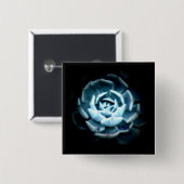 惑星のEcheveria 2ボタン 缶バッジ (正面&裏面)