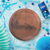 惑星は天文学の使い捨て可能な紙皿を傷つけます ペーパープレート (パーティー)