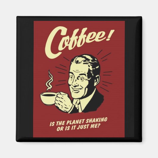 惑星は揺れるのか私だけなのか？ マグネット (正面)