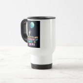 惑星は魅力的だが、地球は故郷である トラベルマグ (正面左)