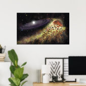 惑星をシュレッダーで殺した白色矮星 ポスター (ホームオフィス)