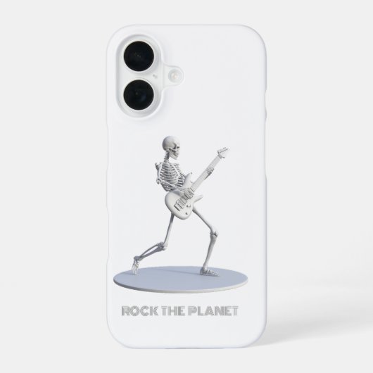 惑星をロックせよ iPhone 16ケース (裏面)