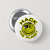 惑星を切り刻んで下さい 缶バッジ (正面&裏面)