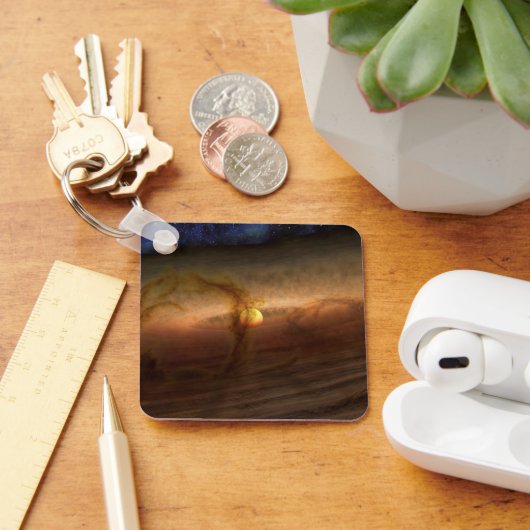 惑星を形成する材料の円盤は星を回る。 キーホルダー (デスク)