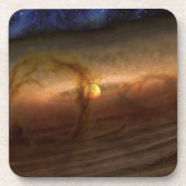 惑星を形成する材料の円盤は星を回る。 コースター (正面)