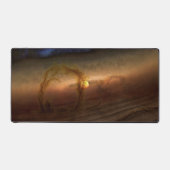 惑星を形成する材料の円盤は星を回る。 デスクマット (正面)