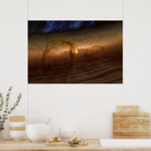 惑星を形成する材料の円盤は星を回る。 ポスター (キッチン)