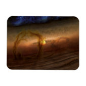 惑星を形成する材料の円盤は星を回る。 マグネット (横)