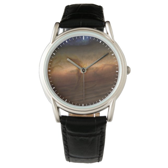 惑星を形成する材料の円盤は星を回る。 腕時計 (正面)