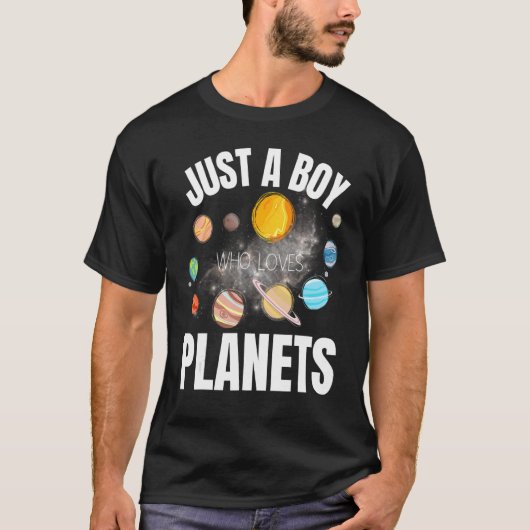 惑星を愛する少年宇宙科学キッド・ビル Tシャツ (正面)